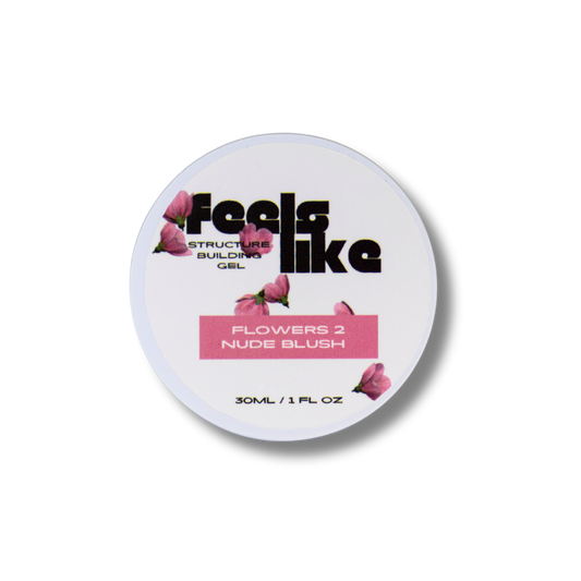 Feels Like Structure Builder Gel Flowers 2 “Nude Blush” 30ml