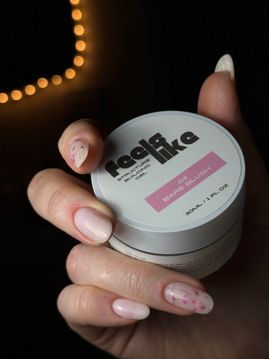 Feels Like Structure Builder Gel 03 “ Bare Blush”, 30ml